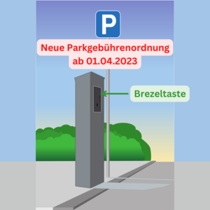 Neue Parkgebührenordnung ab 01.04.2023
